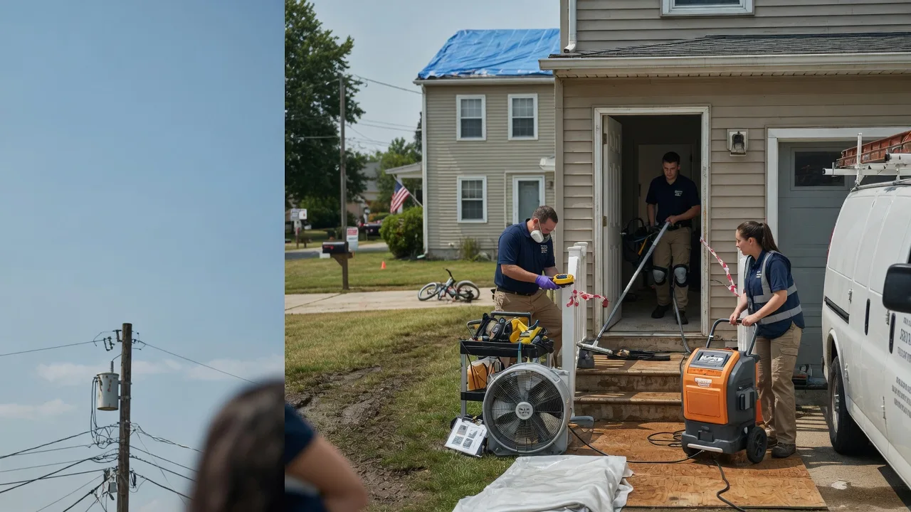 Water Damage Repair in Pomona, IL near me